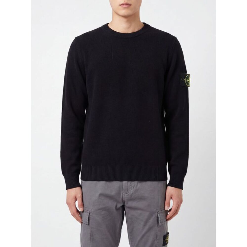 Stone Island Sweater Men Black